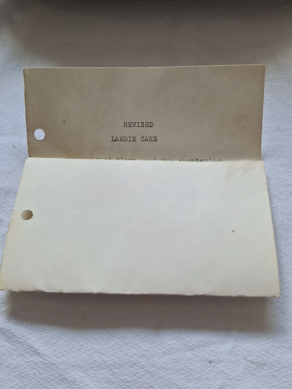 Vintage 1950s Cast Aluminum 3D Lamb Cake Mold With Recipe